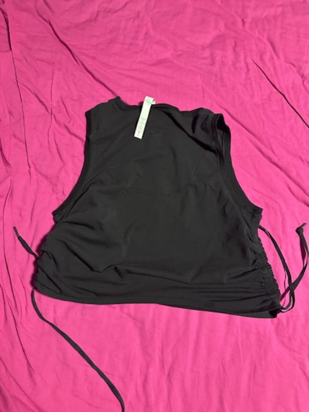 Lululemon cinchable tank top size 10